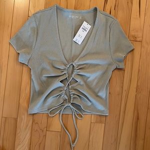 NWT Soft A&F Ribbed Shirt